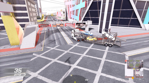 Скриншот из Truck Simulator in City