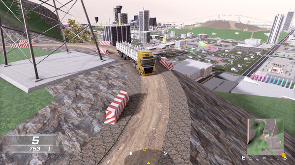 Скриншот из Truck Simulator in City