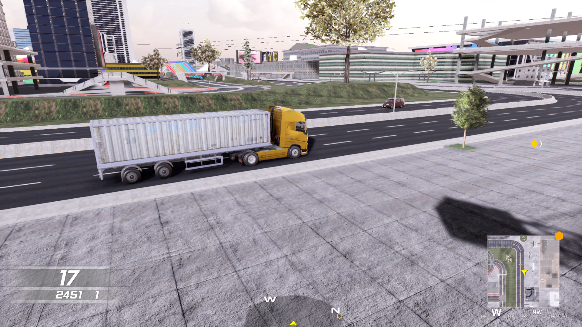 Truck Simulator in City no Steam