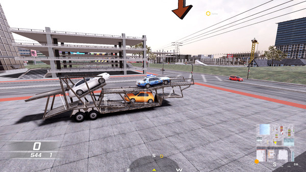 Скриншот из Truck Simulator in City