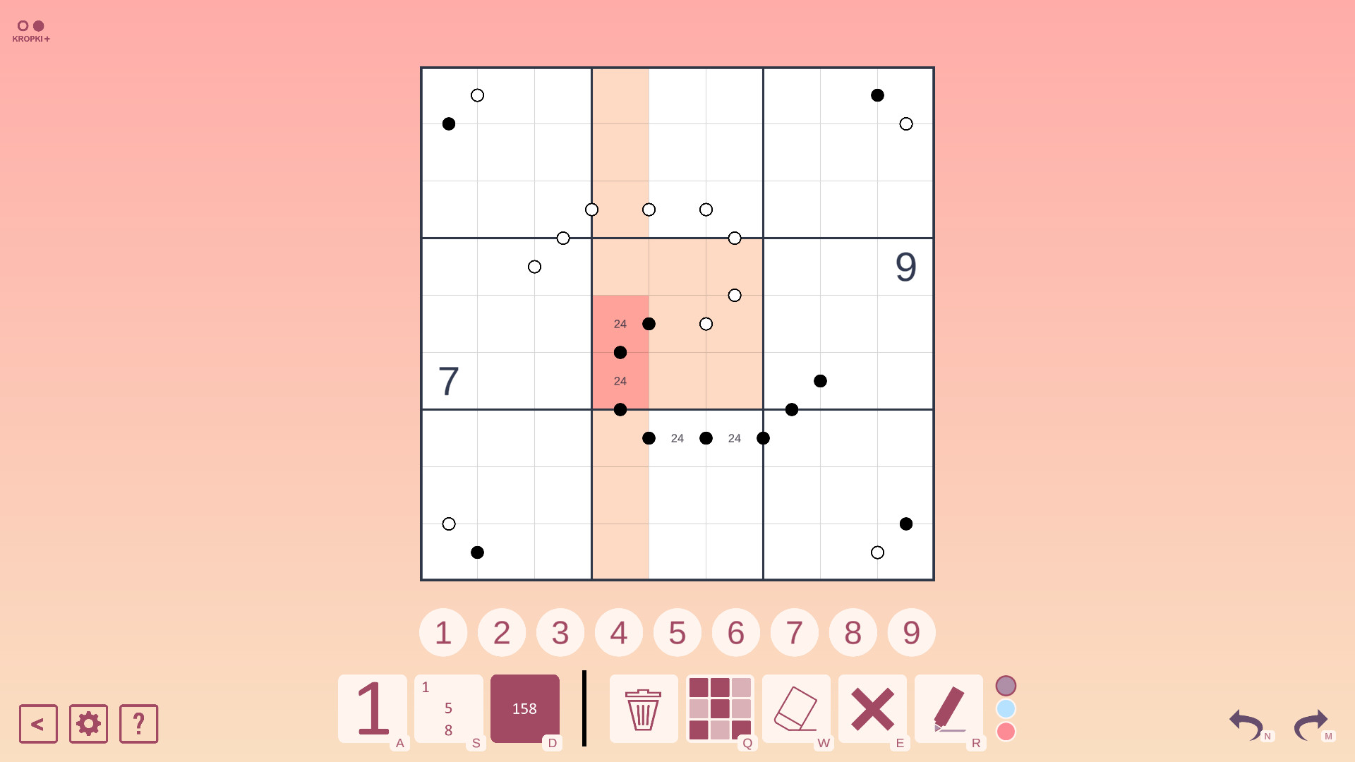 Jogo de Lógica: Killer Sudoku