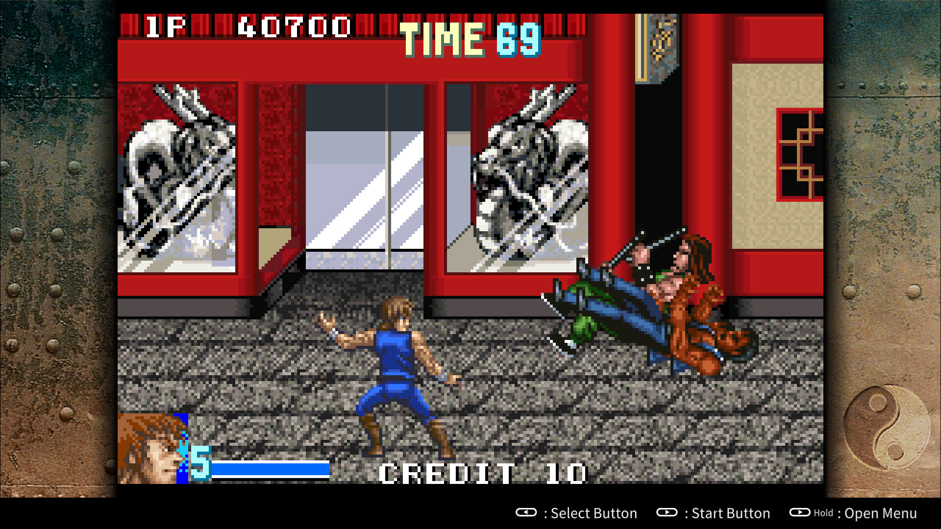 Double Dragon Advance GBA 2 player 60fps 