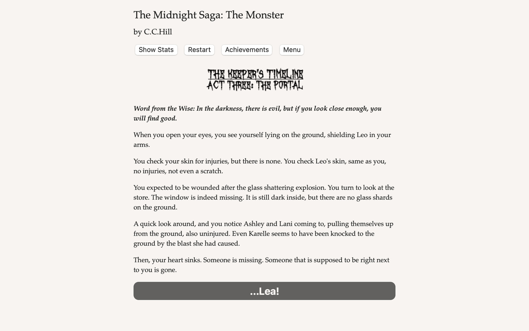Midnight Saga: The Monster Demo #5