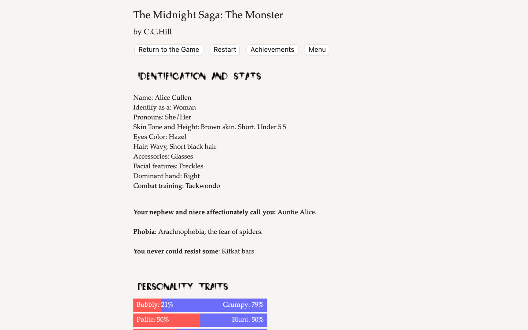 Midnight Saga: The Monster Demo #4