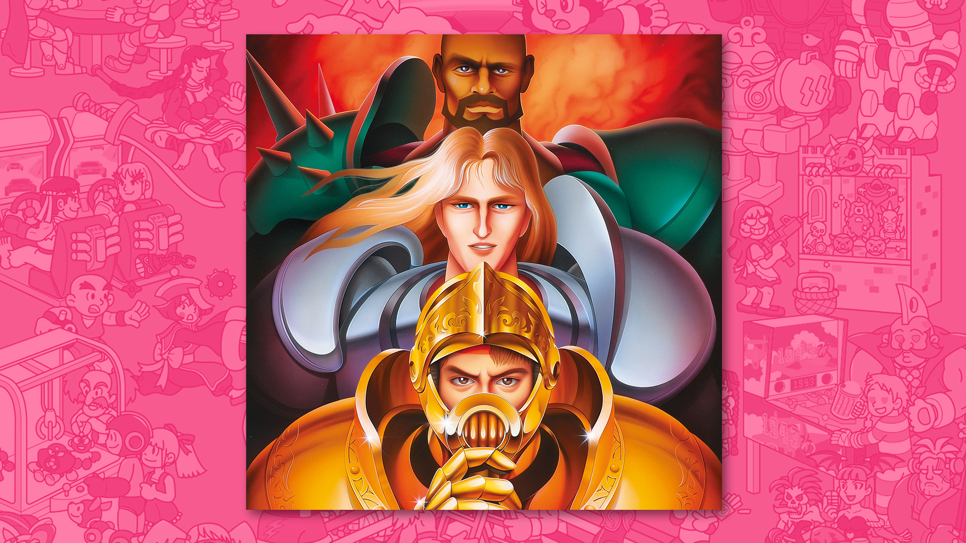 Capcom Arcade 2nd Stadium: Mini-Album Track 10 - A.K.A Knights of the Round - Start Waiting Screen #0