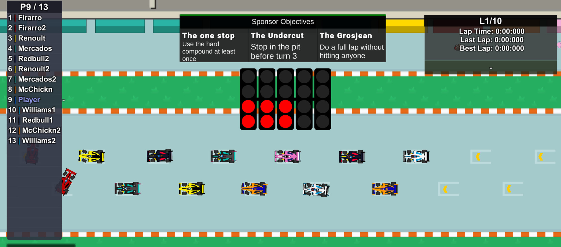 Formula 2D - Steer to persevere #0