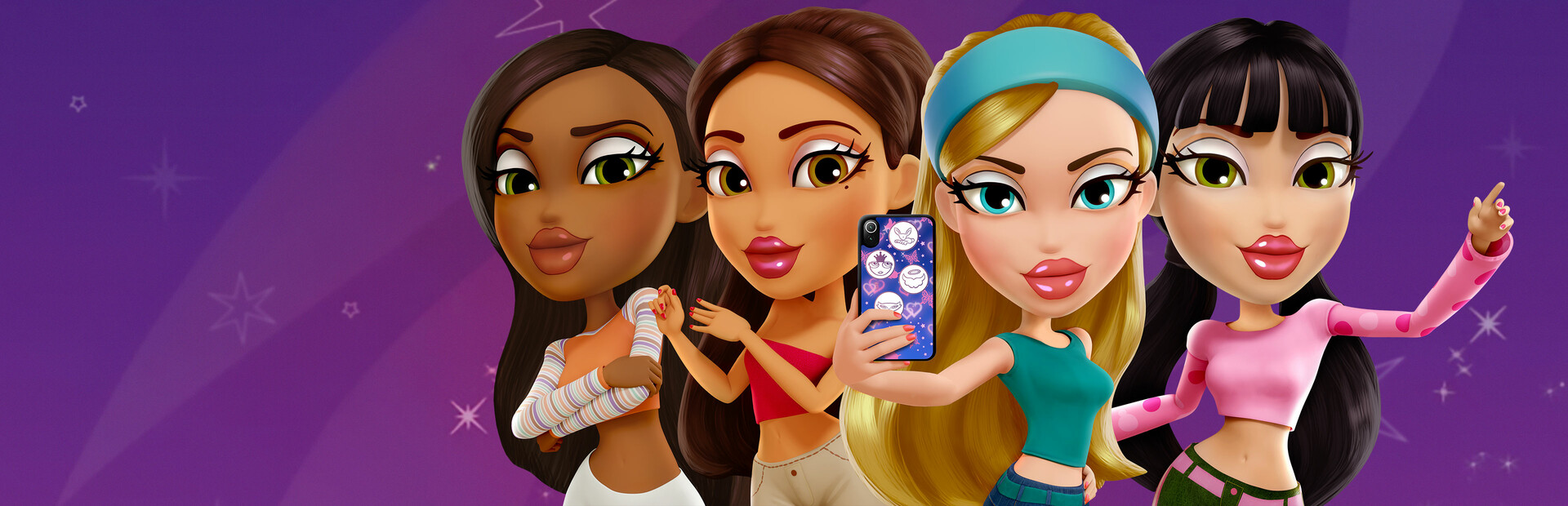 خلفية فنية لعالم Bratz: Flaunt Your Fashion