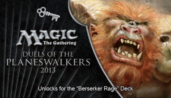 скриншот Magic 2013 "Berserker Rage" Deck Key 0