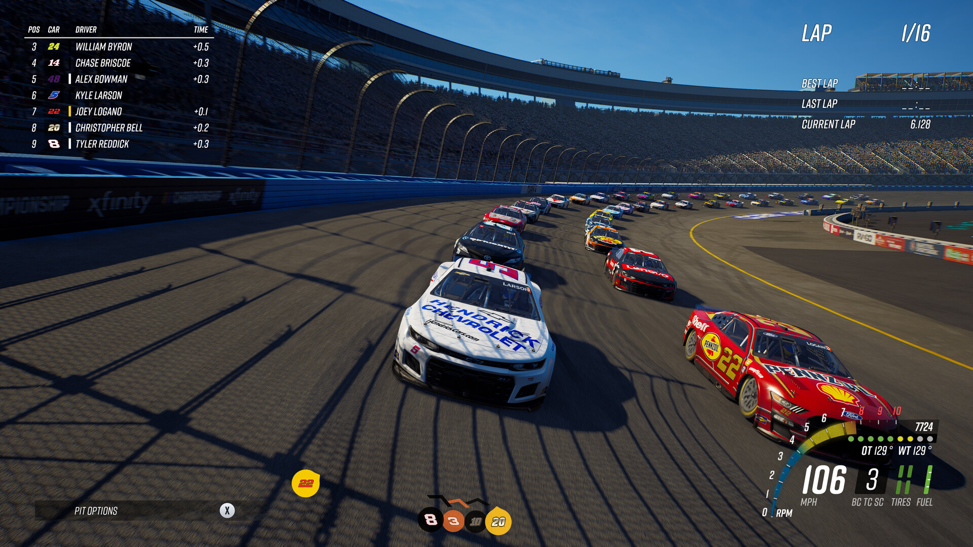 NASCAR 21: Ignition - 2022 Throwback Pack Featured Screenshot #1