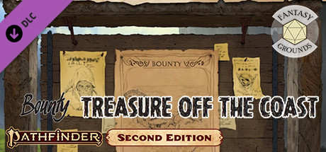 Fantasy Grounds - Pathfinder 2 RPG - Pathfinder Bounty #15: Treasure off the Coast