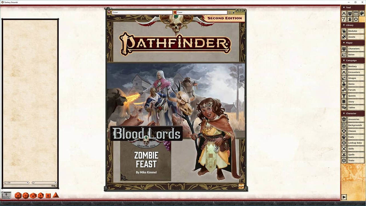 Pathfinder 2 RPG - Blood Lords AP 1: Zombie Feast