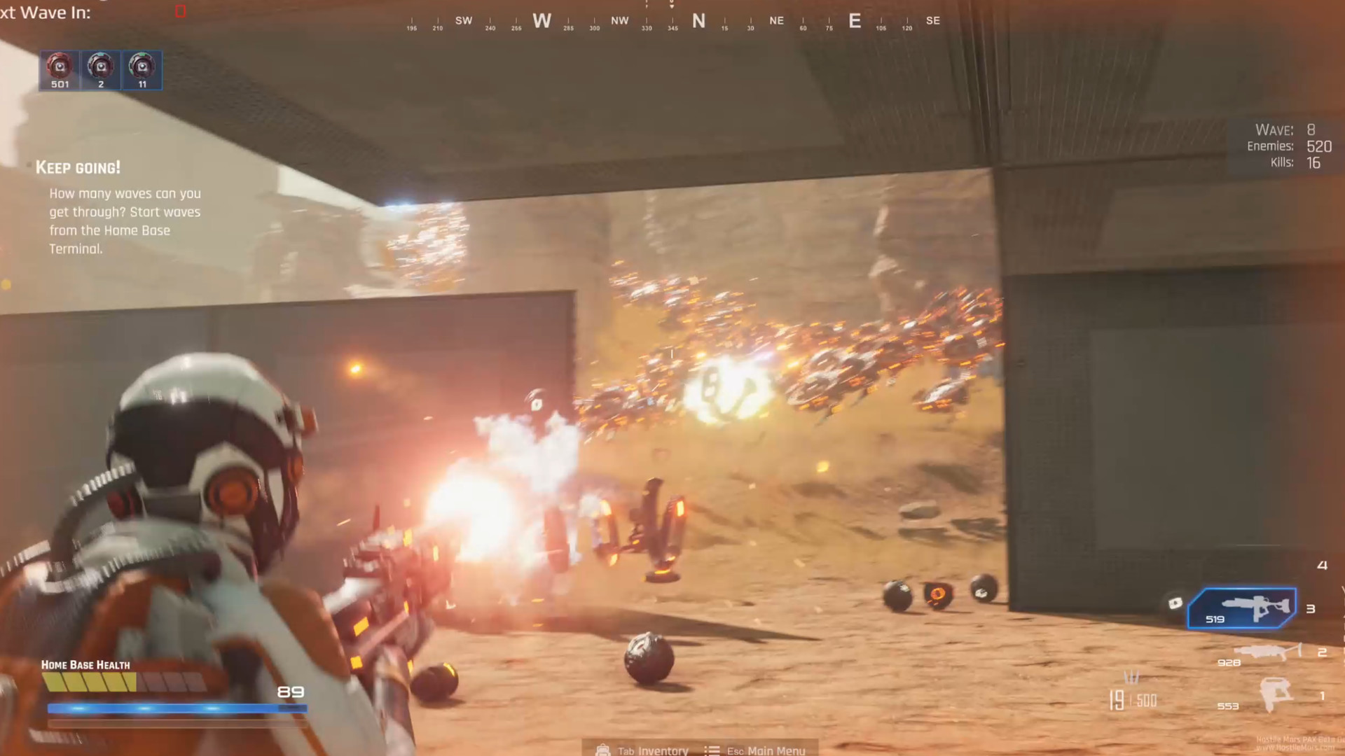 Hostile Mars: Prologue #0