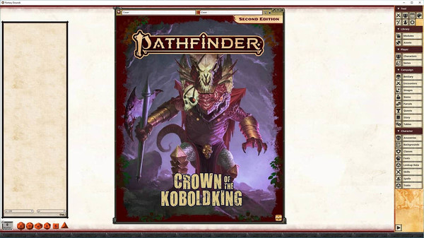 Fantasy Grounds - Pathfinder 2 RPG - Pathfinder Adventure: Crown of the Kobold King Anniversary Edition Fantasy Grounds - Pathfinder 2 RPG - Pathfinder Adventure: Crown of the Kobold King Anniversary Edition