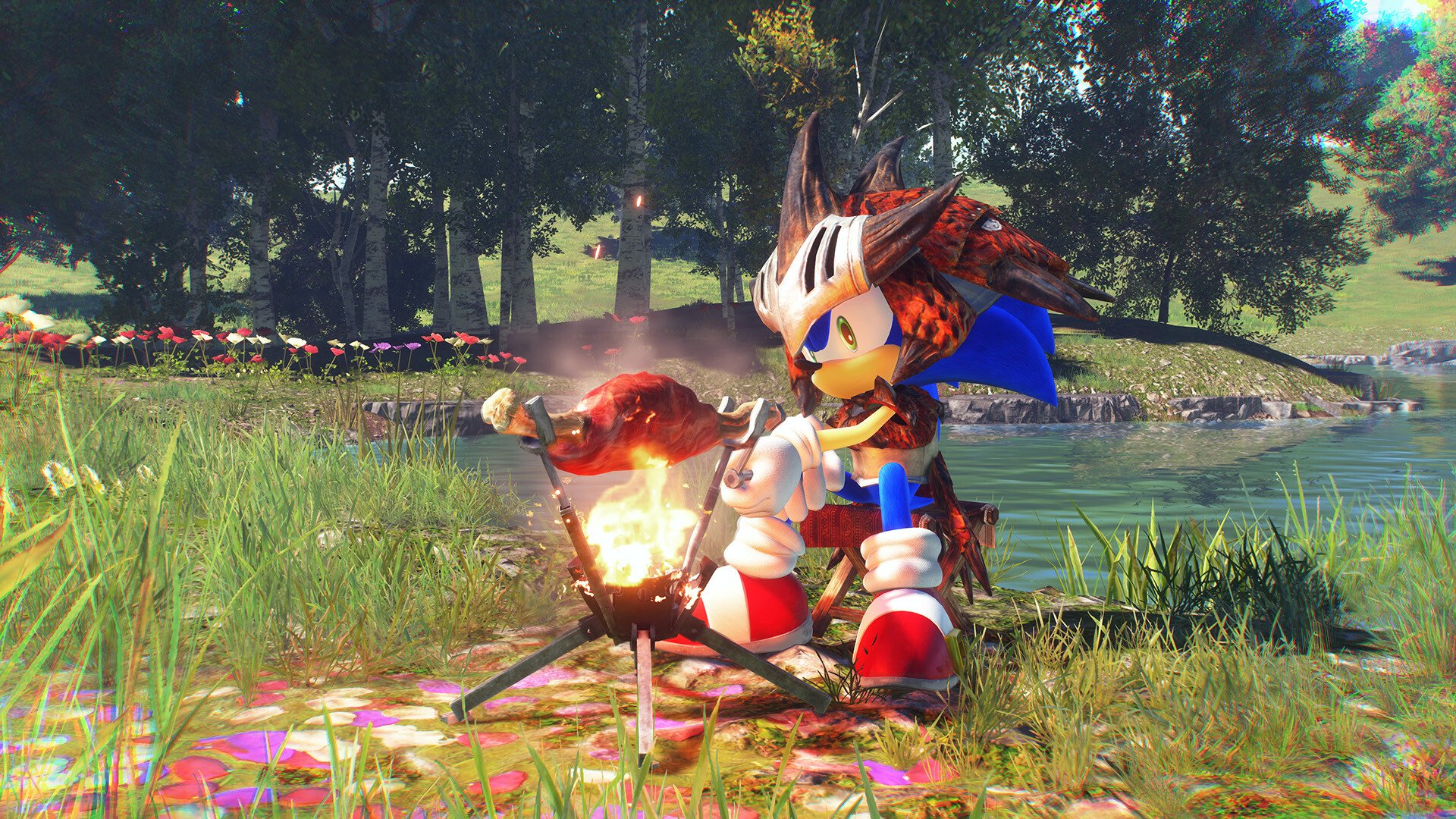 Sonic Frontiers: Monster Hunter Collaboration Pack Featured Screenshot #1