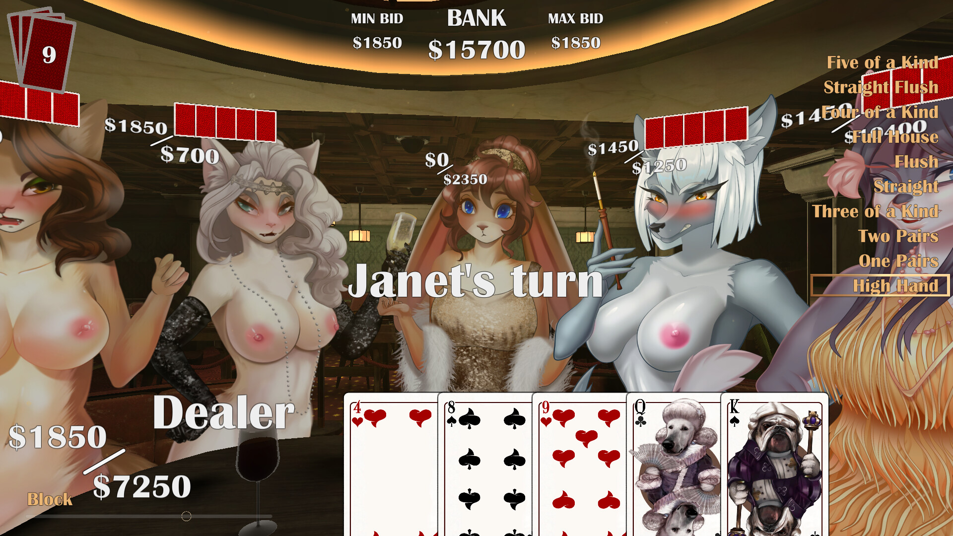 Furry Sex: Poker  #2