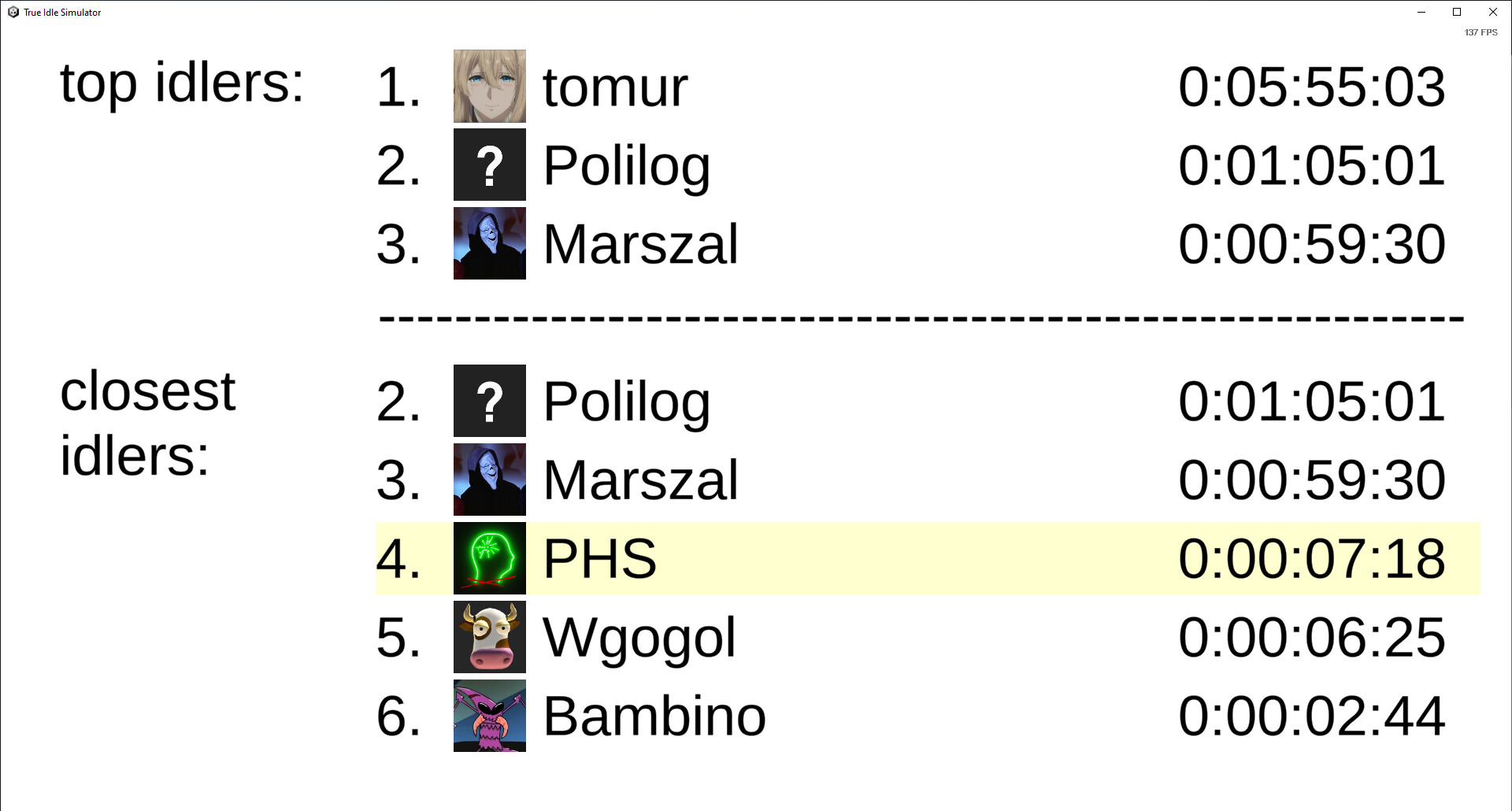 True Idle Simulator #5