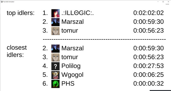 True Idle Simulatorfor windows and Linux 1