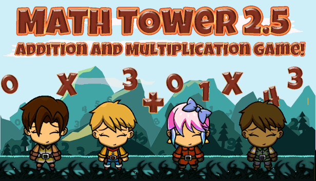 Skeleton Tower Math Steam:Add and Multiply, Math Tower 2