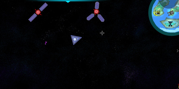 Скриншот из Planetary Defense: An Orbital Turret Defense System