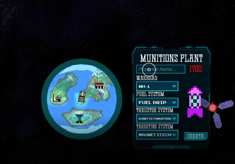 Planetary Defense: An Orbital Turret Defense System screenshot 1