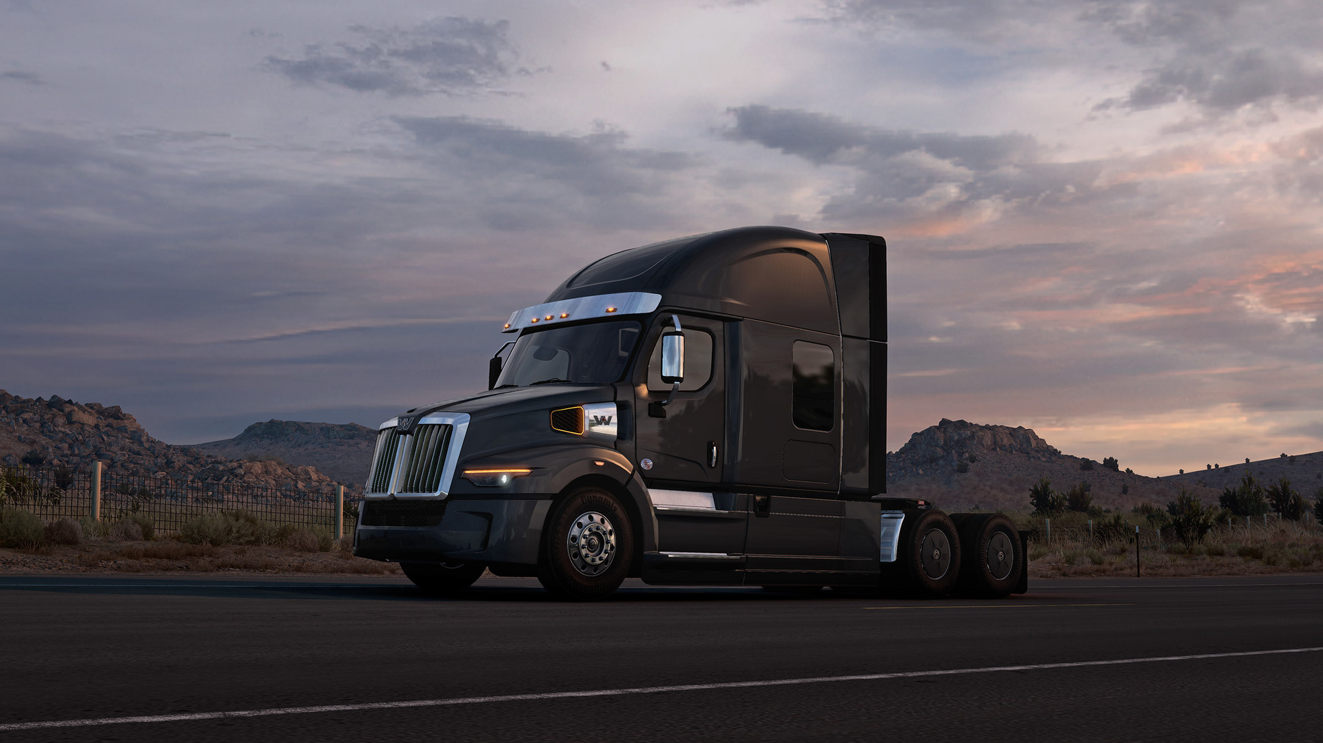 American Truck Simulator Western Star® 57X Keymailer