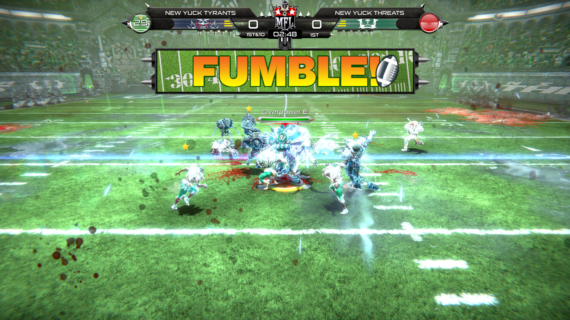 Mutant Football League: Sinsonasty Mangles no Steam