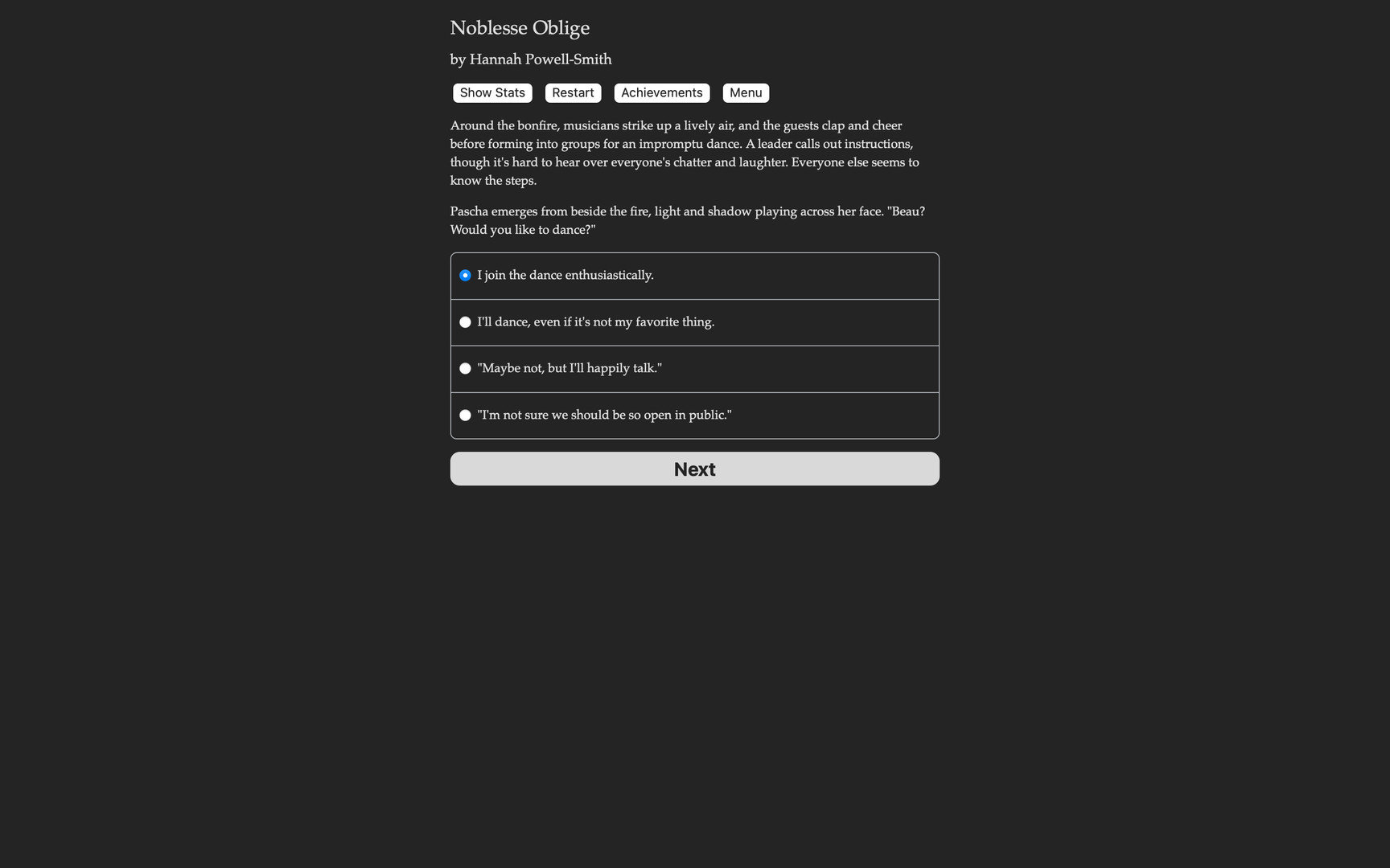 Noblesse Oblige on Steam