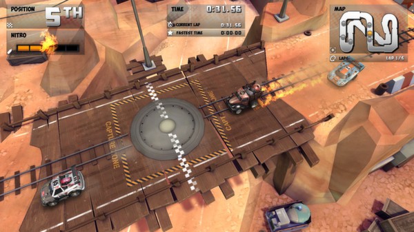 скриншот Mini Motor Racing EVO 3