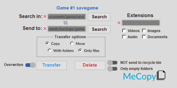 MeCopy - Keep your PC tidy #4
