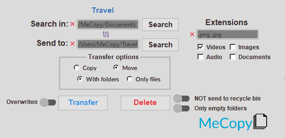 MeCopy - Keep your PC tidy #3