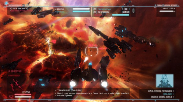 скриншот Strike Suit Zero 5