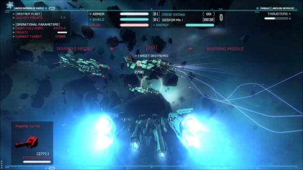 скриншот Strike Suit Zero Heroes of the Fleet DLC 1