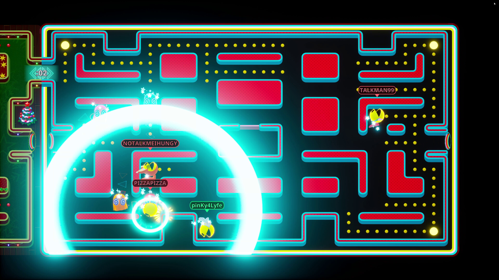 PAC-MAN Mega Tunnel Battle: Chomp Champs heads to Steam in 2024