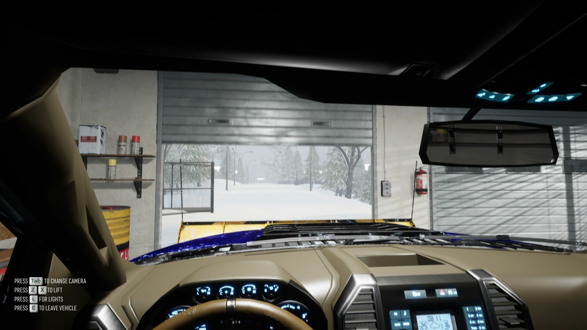 Snow plowing simulator keymailer