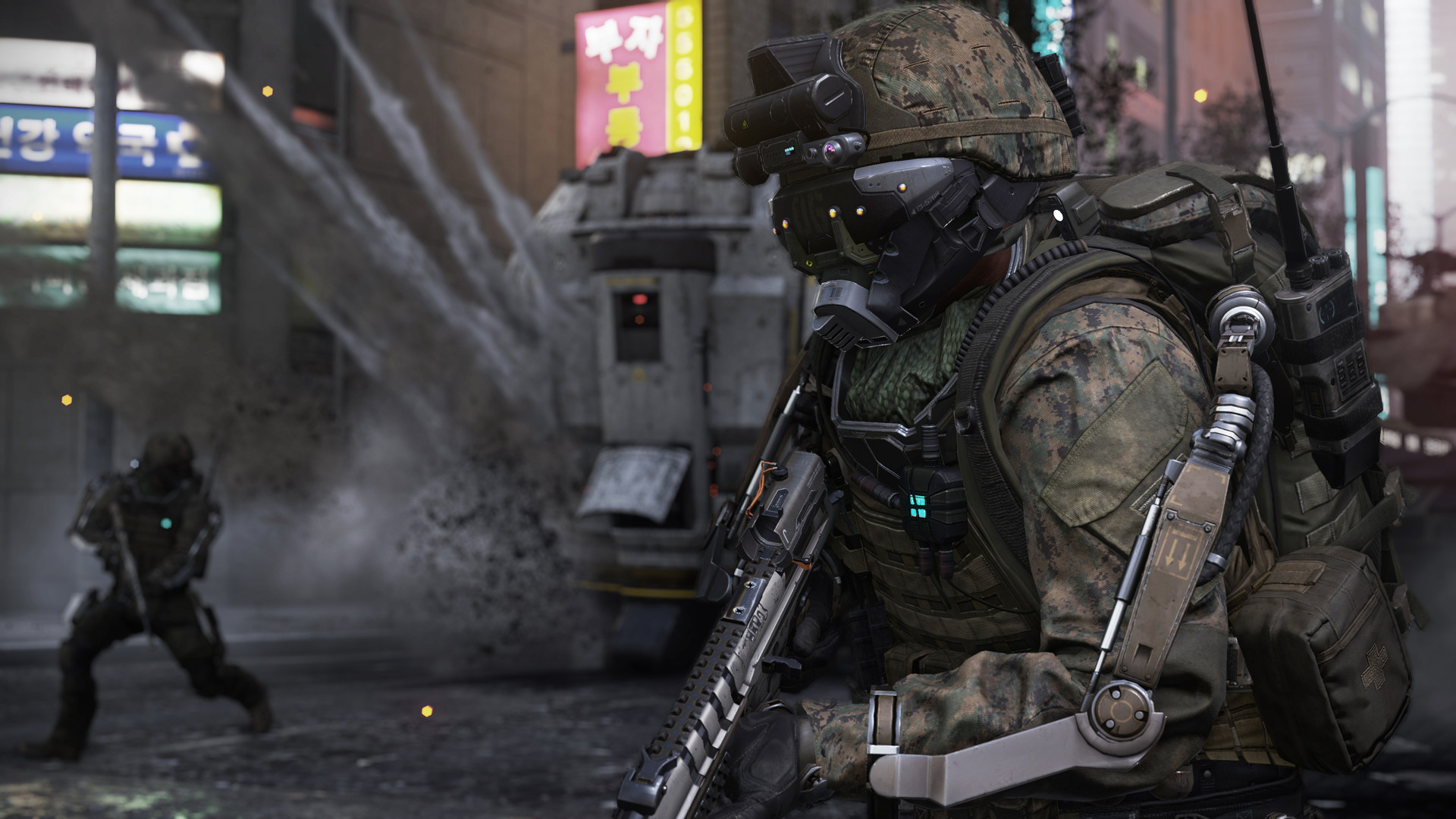 Call of Duty : Advanced Warfare is here. Download it right now for