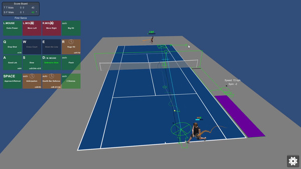 Скриншот из Tennis the Menace