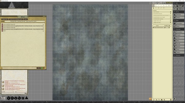 Fantasy Grounds - Pathfinder RPG - Pathfinder Flip-Mat - Classic Waterfront Tavern