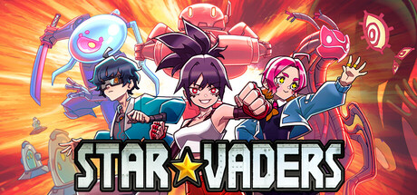 Steam header art for StarVaders