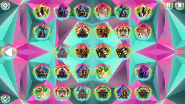 Скриншот из Poly Memory: Primates Скриншот из Poly Memory: Primates