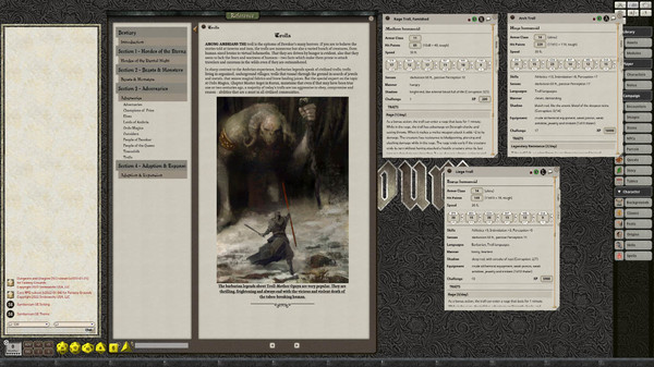 Fantasy Grounds - Ruins of Symbaroum - Bestiary