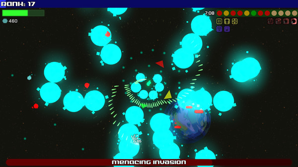 Скриншот из Galaxy Survivors