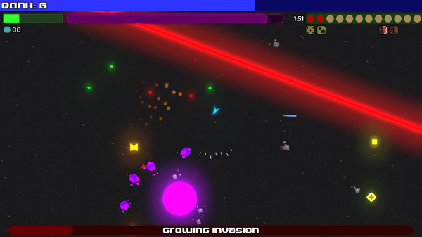 Скриншот из Galaxy Survivors