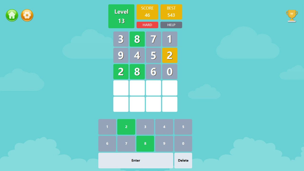 Bulls and Cows Demo #3