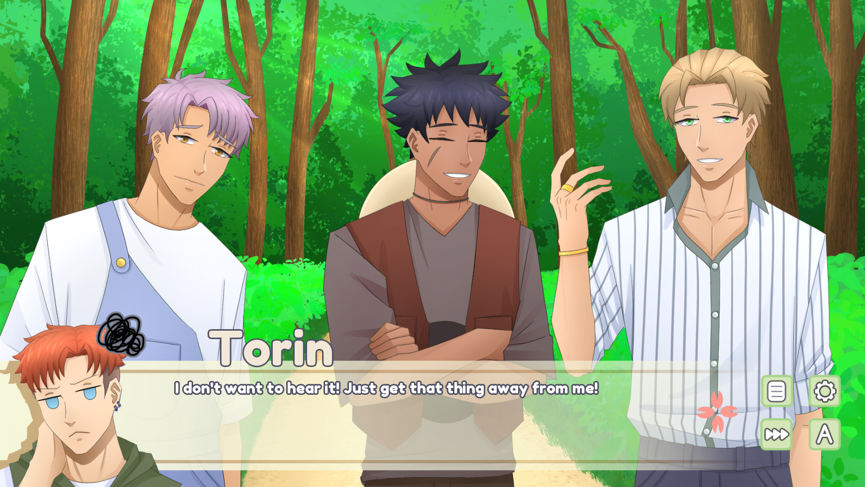Odd Guy Meets Odd Farmers - Comedy BL Yaoi Visual Novel screenshot 1