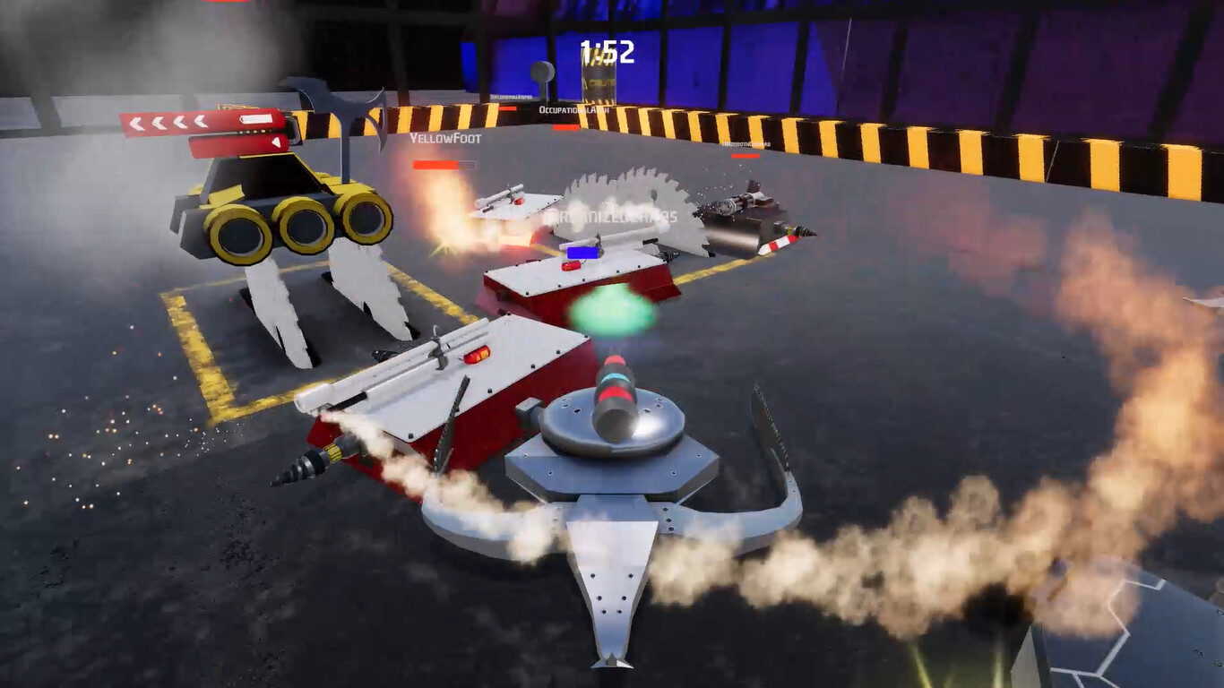 Robot Rejects On Steam