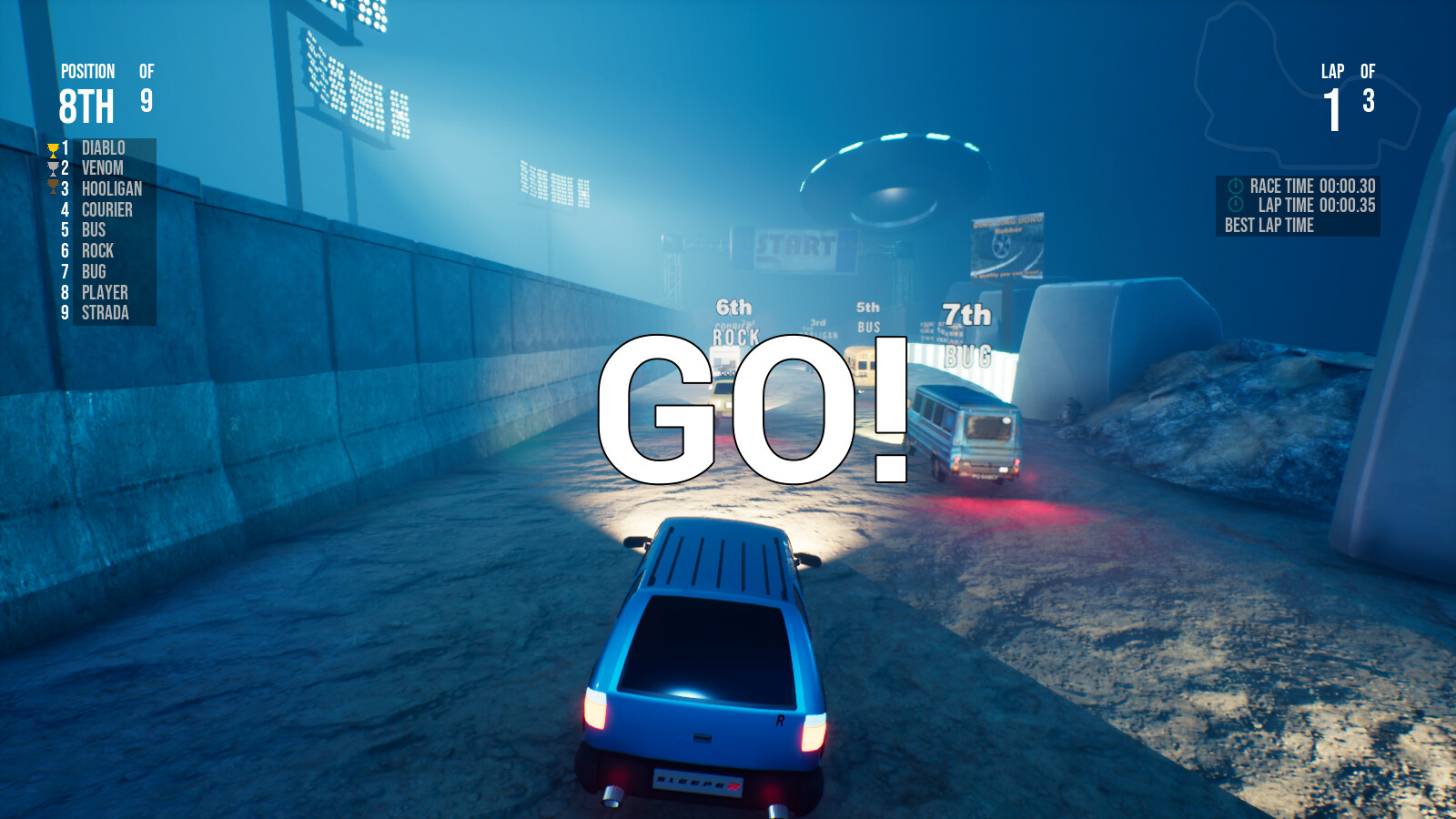 TurboMania Fog Racers #17