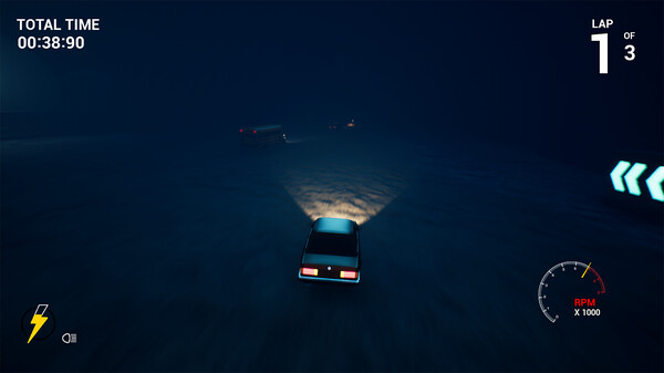 Скриншот из TurboMania Fog Racers