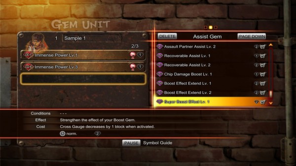 скриншот Street Fighter X Tekken: Gems Assist 3 2