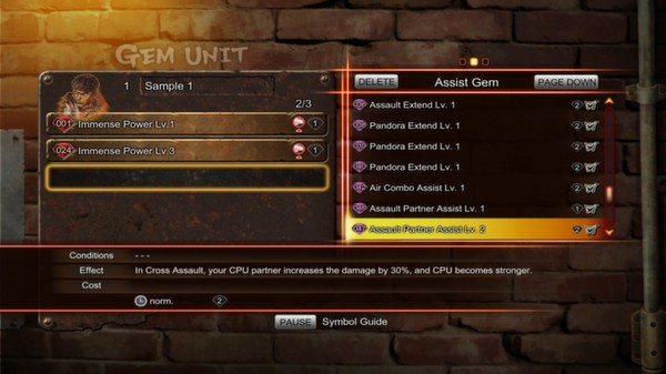 Street Fighter X Tekken: Gems Assist 6  for steam