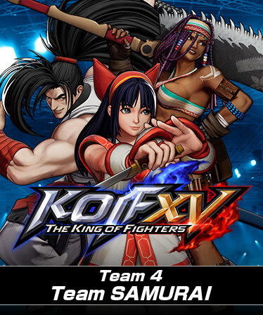 KOF XV DLC Characters "Team SAMURAI"